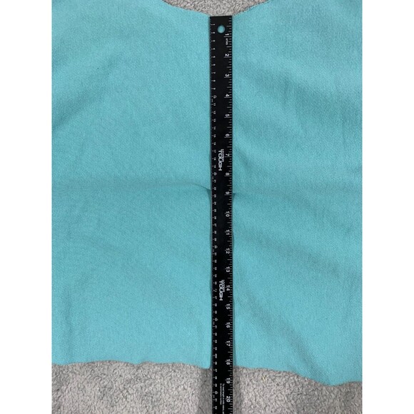 Champion Cropped Long Sleeve Pull-over Sweater Blue Pink White Sporty Preppy - Picture 7 of 16